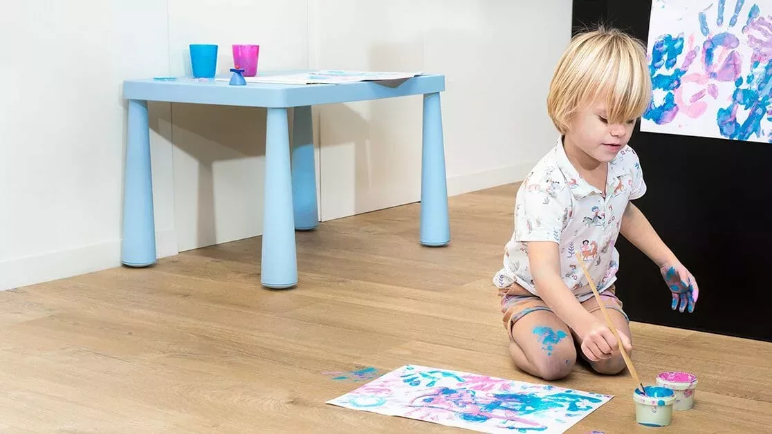 El mejor suelo para niños