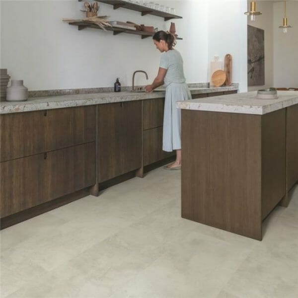 Suelos laminados muse Quick Step Cemento Gris