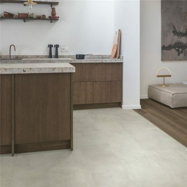 Suelos laminados muse Quick Step Cemento Gris