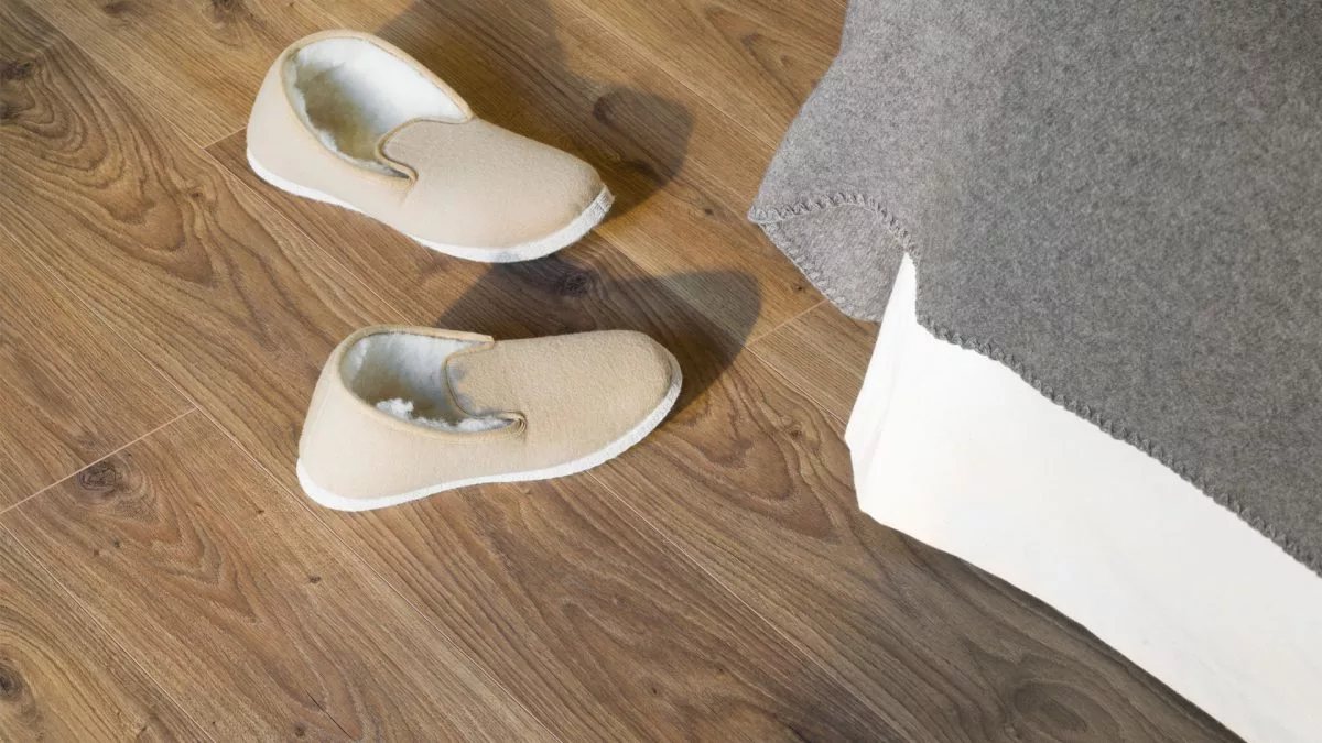 Bedroom suelos de Madera
