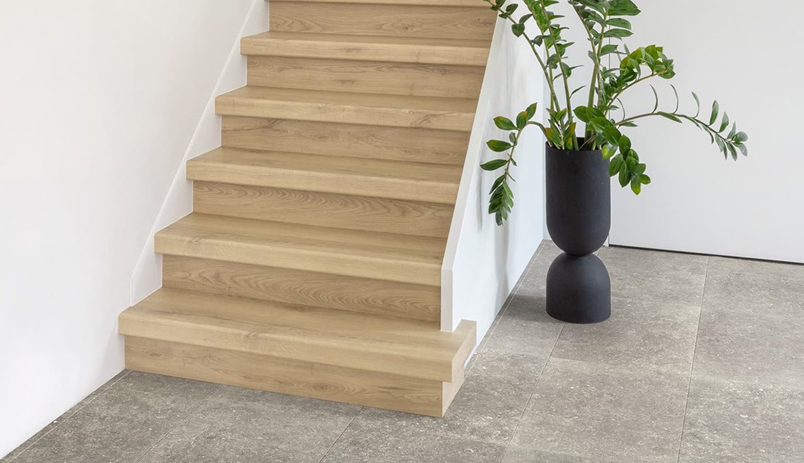 Renovar las escaleras con suelo laminado Quick Step