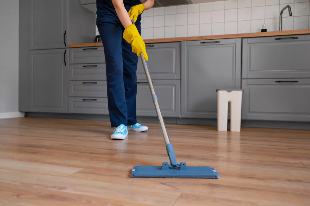 limpieza del suelo laminado